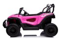 LEAN CARS Auto Na Akumulator S618 Różowe 4x4