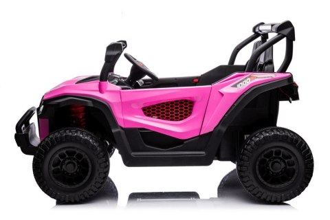 LEAN CARS Auto Na Akumulator S618 Różowe 4x4 LEAN CARS Auto Na Akumulator S618 Różowe 4x4