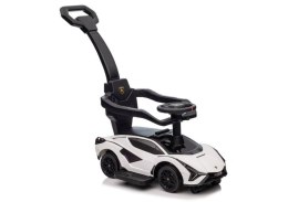 LEAN CARS Jeździk z Pchaczem Lamborghini QLS-996T Biały