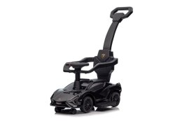 LEAN CARS Jeździk z Pchaczem Lamborghini QLS-996T Czarny