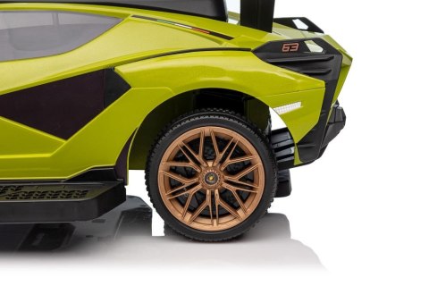 LEAN CARS Jeździk z Pchaczem Lamborghini QLS-996T Zielony LEAN CARS Jeździk z Pchaczem Lamborghini QLS-996T Zielony