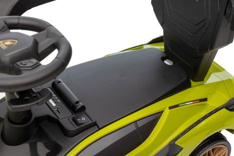 LEAN CARS Jeździk z Pchaczem Lamborghini QLS-996T Zielony LEAN CARS Jeździk z Pchaczem Lamborghini QLS-996T Zielony