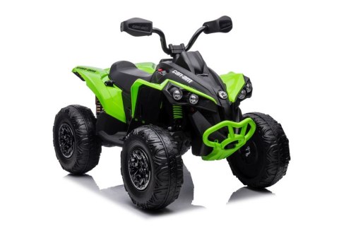 LEAN CARS Quad Na Akumulator CAN-AM Renegate Zielony LEAN CARS Quad Na Akumulator CAN-AM Renegate Zielony