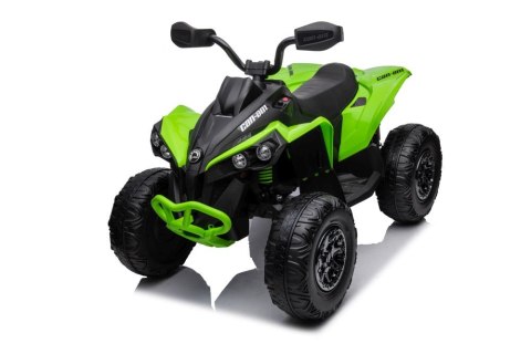 LEAN CARS Quad Na Akumulator CAN-AM Renegate Zielony LEAN CARS Quad Na Akumulator CAN-AM Renegate Zielony