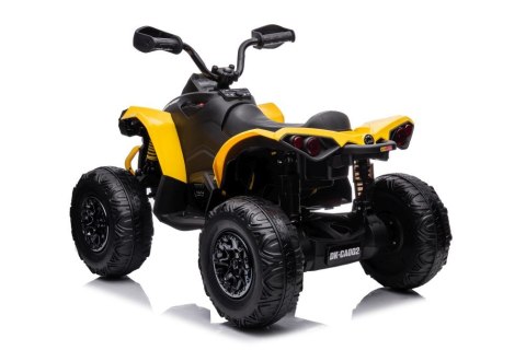 LEAN CARS Quad Na Akumulator CAN-AM Renegate Żółty LEAN CARS Quad Na Akumulator CAN-AM Renegate Żółty