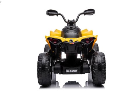 LEAN CARS Quad Na Akumulator CAN-AM Renegate Żółty LEAN CARS Quad Na Akumulator CAN-AM Renegate Żółty