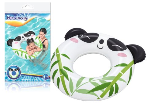 Bestway Koło Do Pływania Panda 76 x 85 cm Bestway 36351 Bestway Koło Do Pływania Panda 76 x 85 cm Bestway 36351