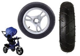 LEAN CARS Plastikowe koło z gumową oponą (pompowane) PRO600 przednie
