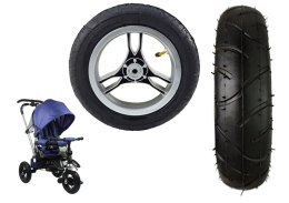 LEAN CARS Plastikowe koło z gumową oponą (pompowane) PRO700 tylne
