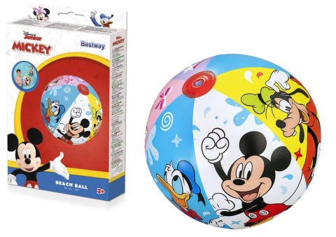 Bestway Dmuchana Piłka Plażowa Myszka Miki 51cm Bestway 91098 Bestway Dmuchana Piłka Plażowa Myszka Miki 51cm Bestway 91098