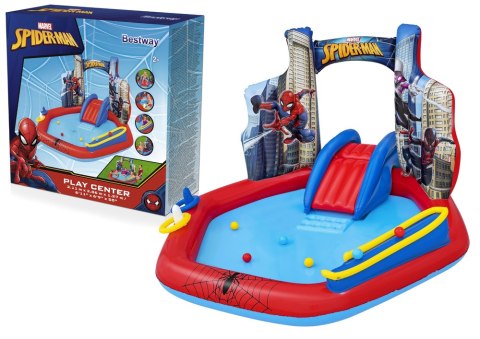 Bestway Dmuchany Plac Zabaw Spider Man 211 x 206 x 127 cm Bestway