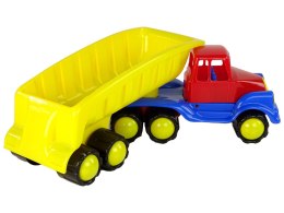 HEMAR Duży Samochód z Naczepą 45cm Żółty