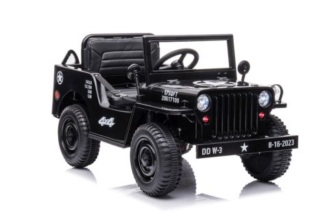 LEAN CARS Auto Na Akumulator JH-103 Czarne 4x4 LEAN CARS Auto Na Akumulator JH-103 Czarne 4x4