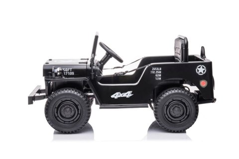 LEAN CARS Auto Na Akumulator JH-103 Czarne 4x4 LEAN CARS Auto Na Akumulator JH-103 Czarne 4x4