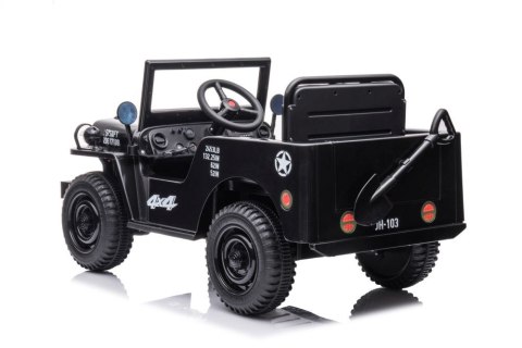 LEAN CARS Auto Na Akumulator JH-103 Czarne 4x4 LEAN CARS Auto Na Akumulator JH-103 Czarne 4x4