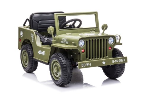 LEAN CARS Auto Na Akumulator JH-103 Oliwkowa Zieleń 4x4 LEAN CARS Auto Na Akumulator JH-103 Oliwkowa Zieleń 4x4
