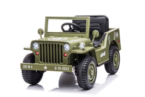 LEAN CARS Auto Na Akumulator JH-103 Oliwkowa Zieleń 4x4 LEAN CARS Auto Na Akumulator JH-103 Oliwkowa Zieleń 4x4