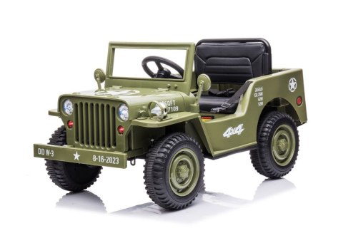 LEAN CARS Auto Na Akumulator JH-103 Oliwkowa Zieleń 4x4 LEAN CARS Auto Na Akumulator JH-103 Oliwkowa Zieleń 4x4