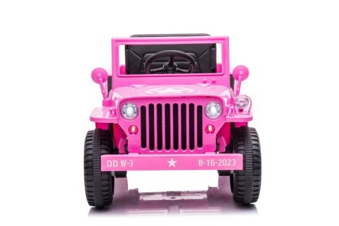 LEAN CARS Auto Na Akumulator JH-103 Różowe 4x4 LEAN CARS Auto Na Akumulator JH-103 Różowe 4x4