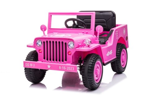 LEAN CARS Auto Na Akumulator JH-103 Różowe 4x4 LEAN CARS Auto Na Akumulator JH-103 Różowe 4x4