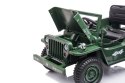 LEAN CARS Auto Na Akumulator JH-103 Wojskowa Zieleń 4x4