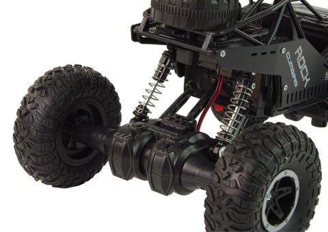 LEAN Toys Pojazd RC Rover 1:16 Auto Czarne Zdalnie Sterowane Na Pilot LEAN Toys Pojazd RC Rover 1:16 Auto Czarne Zdalnie Sterowane Na Pilot