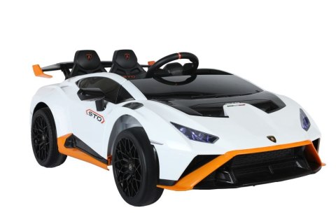 LEAN CARS Auto Na Akumulator Lamborghini STO DRIFT Białe LEAN CARS Auto Na Akumulator Lamborghini STO DRIFT Białe