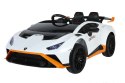 LEAN CARS Auto Na Akumulator Lamborghini STO DRIFT Białe