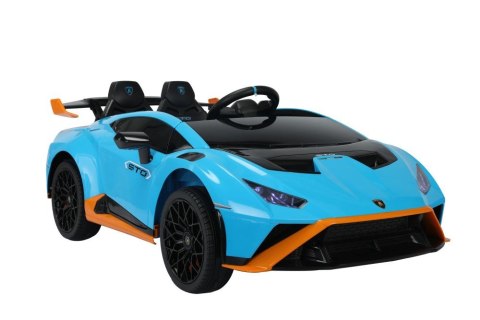 LEAN CARS Auto Na Akumulator Lamborghini STO DRIFT Niebieskie LEAN CARS Auto Na Akumulator Lamborghini STO DRIFT Niebieskie
