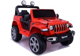 LEAN CARS Pojazd Na Akumulator FT-938 Czerwony 4x4