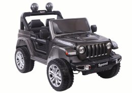 LEAN CARS Pojazd Na Akumulator FT-938 Srebrny Lakierowany 4x4