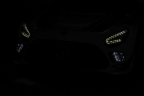 LEAN CARS Auto Na Akumulator Mercedes AMG GT3 Biały LEAN CARS Auto Na Akumulator Mercedes AMG GT3 Biały