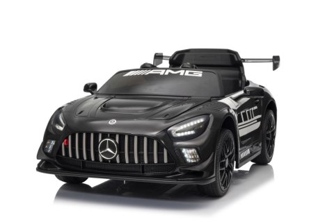 LEAN CARS Auto Na Akumulator Mercedes AMG GT3 Czarny LEAN CARS Auto Na Akumulator Mercedes AMG GT3 Czarny