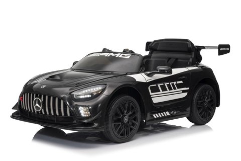 LEAN CARS Auto Na Akumulator Mercedes AMG GT3 Czarny LEAN CARS Auto Na Akumulator Mercedes AMG GT3 Czarny