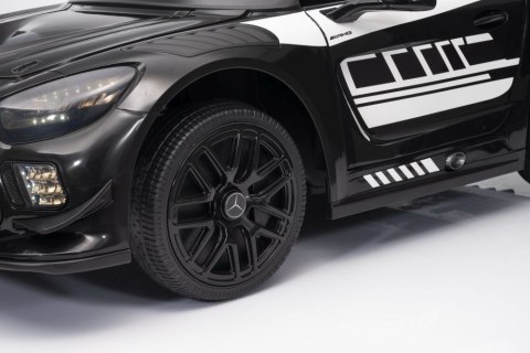 LEAN CARS Auto Na Akumulator Mercedes AMG GT3 Czarny LEAN CARS Auto Na Akumulator Mercedes AMG GT3 Czarny