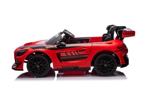 LEAN CARS Auto Na Akumulator Mercedes AMG GT3 Czerwony LEAN CARS Auto Na Akumulator Mercedes AMG GT3 Czerwony
