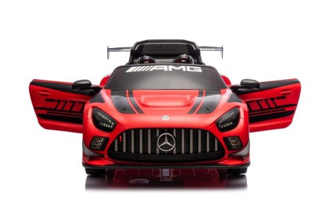 LEAN CARS Auto Na Akumulator Mercedes AMG GT3 Czerwony LEAN CARS Auto Na Akumulator Mercedes AMG GT3 Czerwony