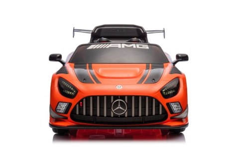 LEAN CARS Auto Na Akumulator Mercedes AMG GT3 Pomarańczowy LEAN CARS Auto Na Akumulator Mercedes AMG GT3 Pomarańczowy