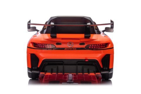 LEAN CARS Auto Na Akumulator Mercedes AMG GT3 Pomarańczowy LEAN CARS Auto Na Akumulator Mercedes AMG GT3 Pomarańczowy