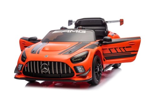 LEAN CARS Auto Na Akumulator Mercedes AMG GT3 Pomarańczowy LEAN CARS Auto Na Akumulator Mercedes AMG GT3 Pomarańczowy
