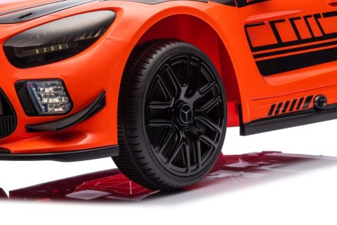 LEAN CARS Auto Na Akumulator Mercedes AMG GT3 Pomarańczowy LEAN CARS Auto Na Akumulator Mercedes AMG GT3 Pomarańczowy