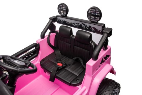 LEAN CARS Auto Na Akumulator Toyota FJ Różowe 4x4 LEAN CARS Auto Na Akumulator Toyota FJ Różowe 4x4