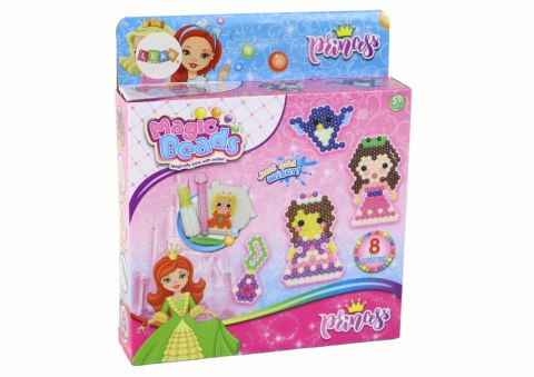 LEAN Toys Zestaw Koralików Wodnych DIY Magiczne Koraliki 8 Kolorów Księżniczki LEAN Toys Zestaw Koralików Wodnych DIY Magiczne Koraliki 8 Kolorów Księżniczki