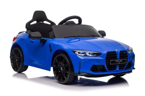 LEAN CARS Auto Na Akumulator BMW M4 Niebieskie LEAN CARS Auto Na Akumulator BMW M4 Niebieskie