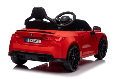 LEAN CARS Auto Na Akumulator Bmw M4 Czerwone LEAN CARS Auto Na Akumulator Bmw M4 Czerwone