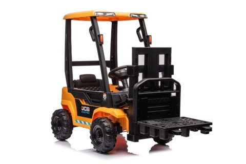 LEAN CARS Wózek Widłowy Na Akumulator JCB Żółty LEAN CARS Wózek Widłowy Na Akumulator JCB Żółty