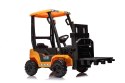 LEAN CARS Wózek Widłowy Na Akumulator JCB Żółty