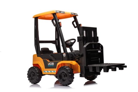 LEAN CARS Wózek Widłowy Na Akumulator JCB Żółty LEAN CARS Wózek Widłowy Na Akumulator JCB Żółty
