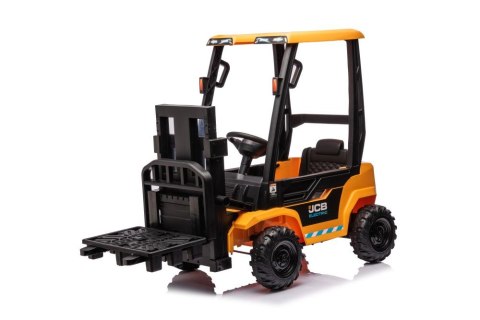 LEAN CARS Wózek Widłowy Na Akumulator JCB Żółty LEAN CARS Wózek Widłowy Na Akumulator JCB Żółty