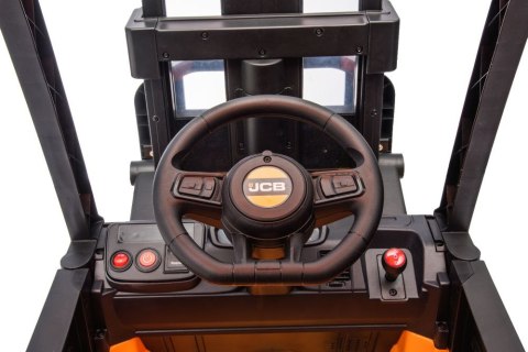 LEAN CARS Wózek Widłowy Na Akumulator JCB Żółty LEAN CARS Wózek Widłowy Na Akumulator JCB Żółty